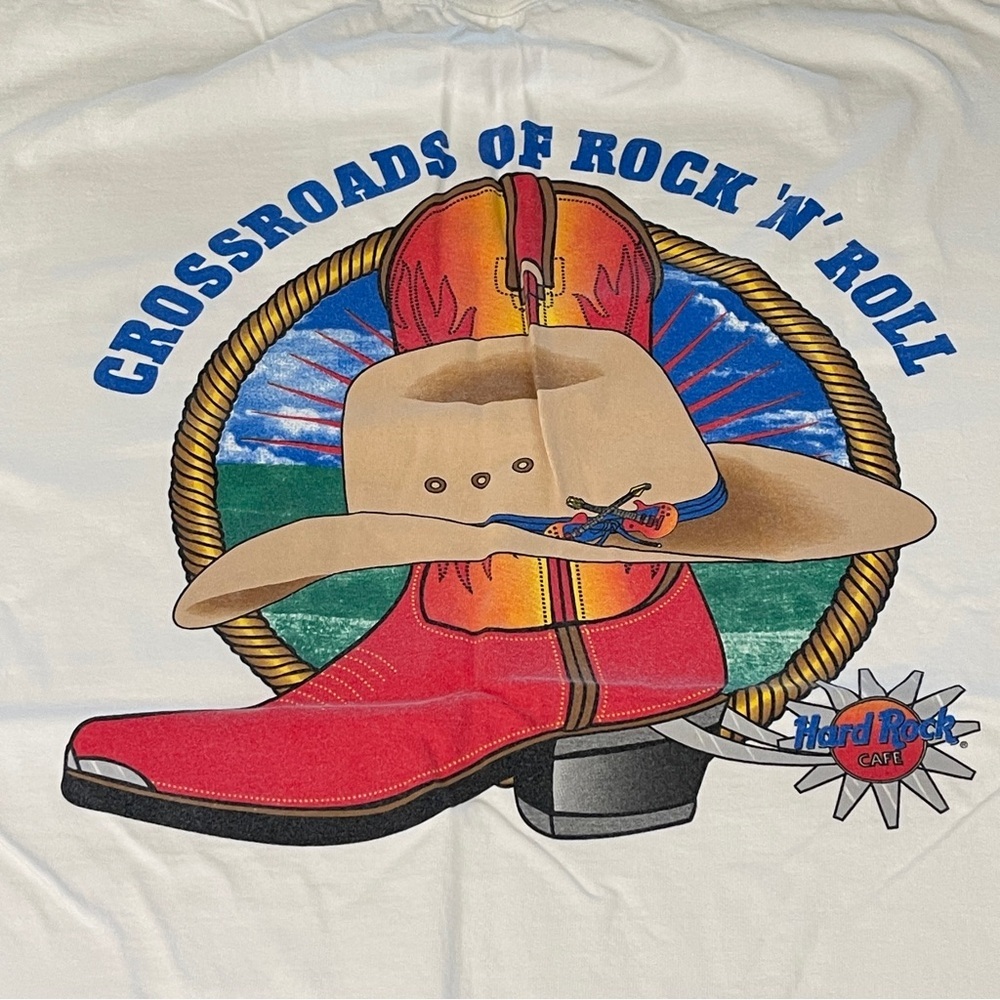 Like New!  VINTAGE 90S HARD ROCK CAFE NASHVILLE T SHIRT SIZE XL